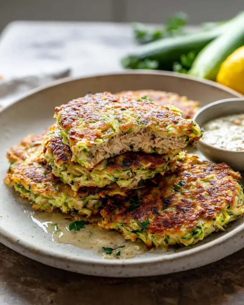 Chicken Zucchini Fritters