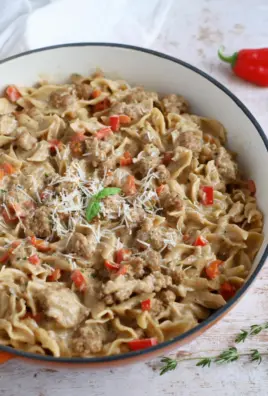 Chicken and Sausage Pasta