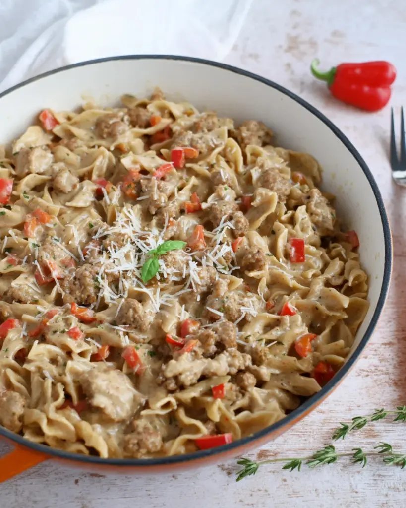 Chicken and Sausage Pasta
