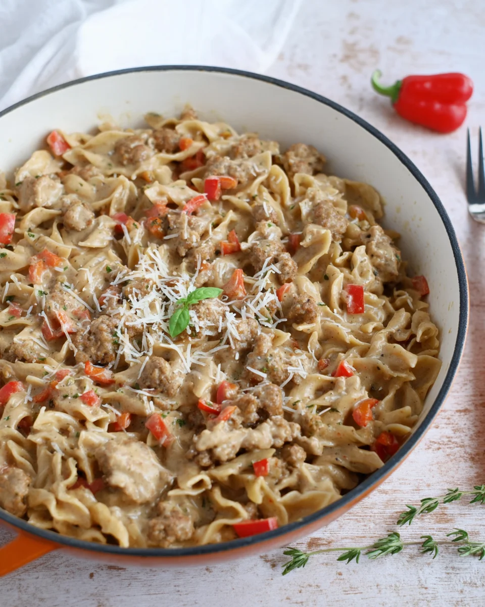Chicken and Sausage Pasta