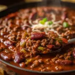 Chili Beans with Ground Beef