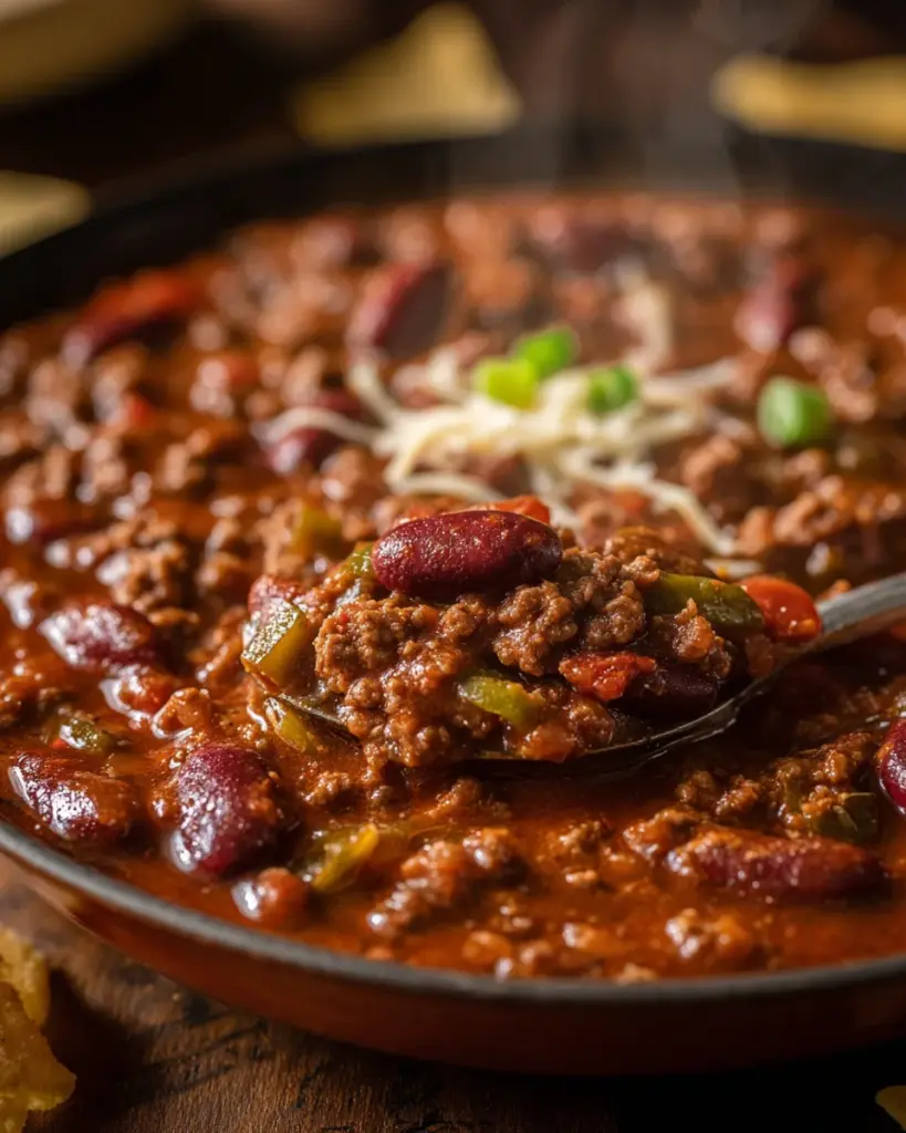 Chili Beans with Ground Beef