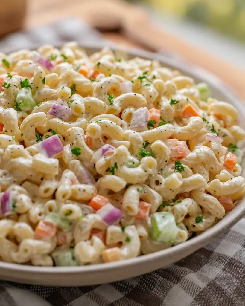 Classic Picnic Macaroni Salad