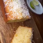 Coconut Lime Loaf Cake