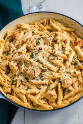 Creamy Garlic Chicken Pasta