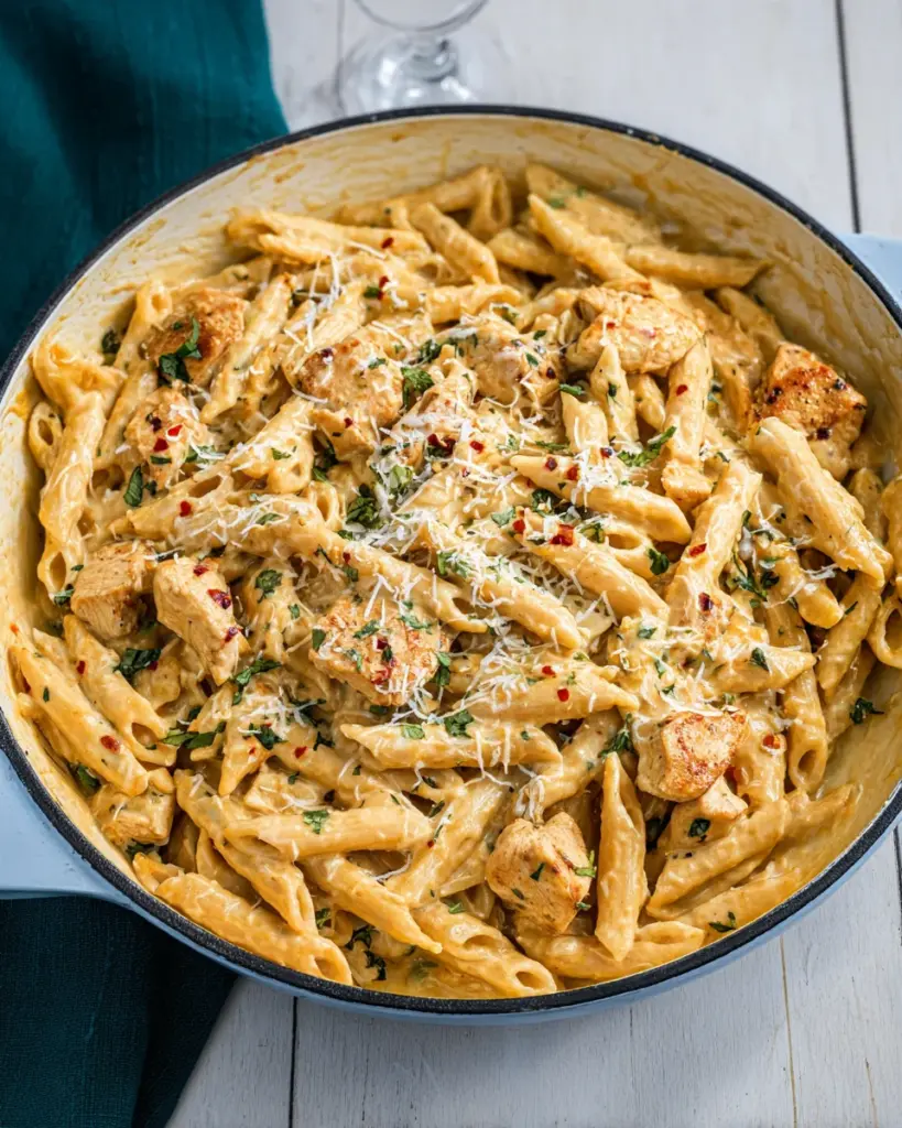 Creamy Garlic Chicken Pasta