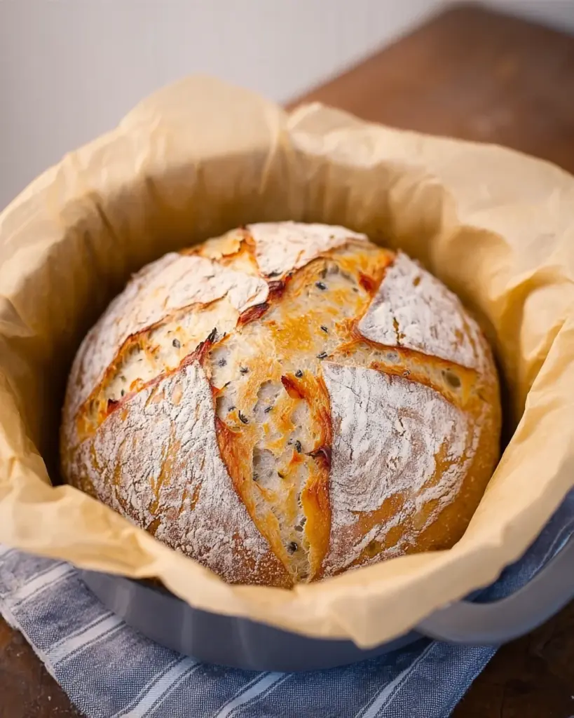 Easy No Knead Artisan Bread