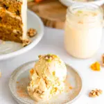 Homemade Carrot Cake Ice Cream Recipe