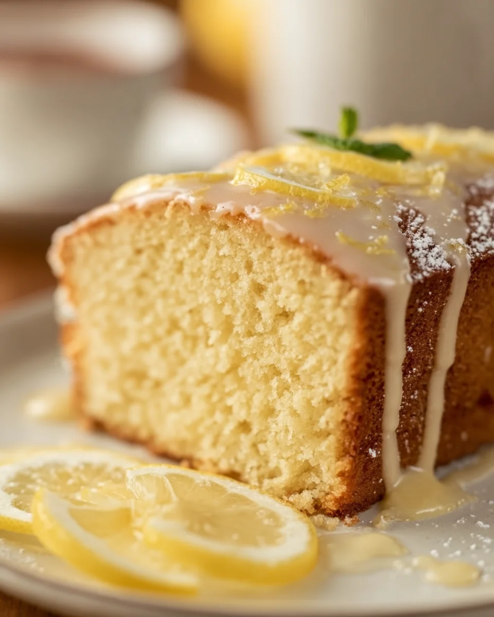 Lemon Cream Cheese Pound Cake Lemon