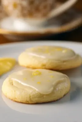 Lemon Shortbread Cookies