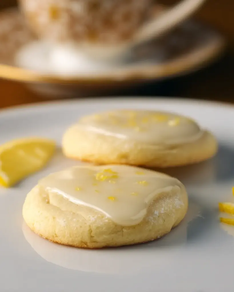 Lemon Shortbread Cookies