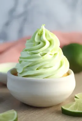 Lime Buttercream Frosting