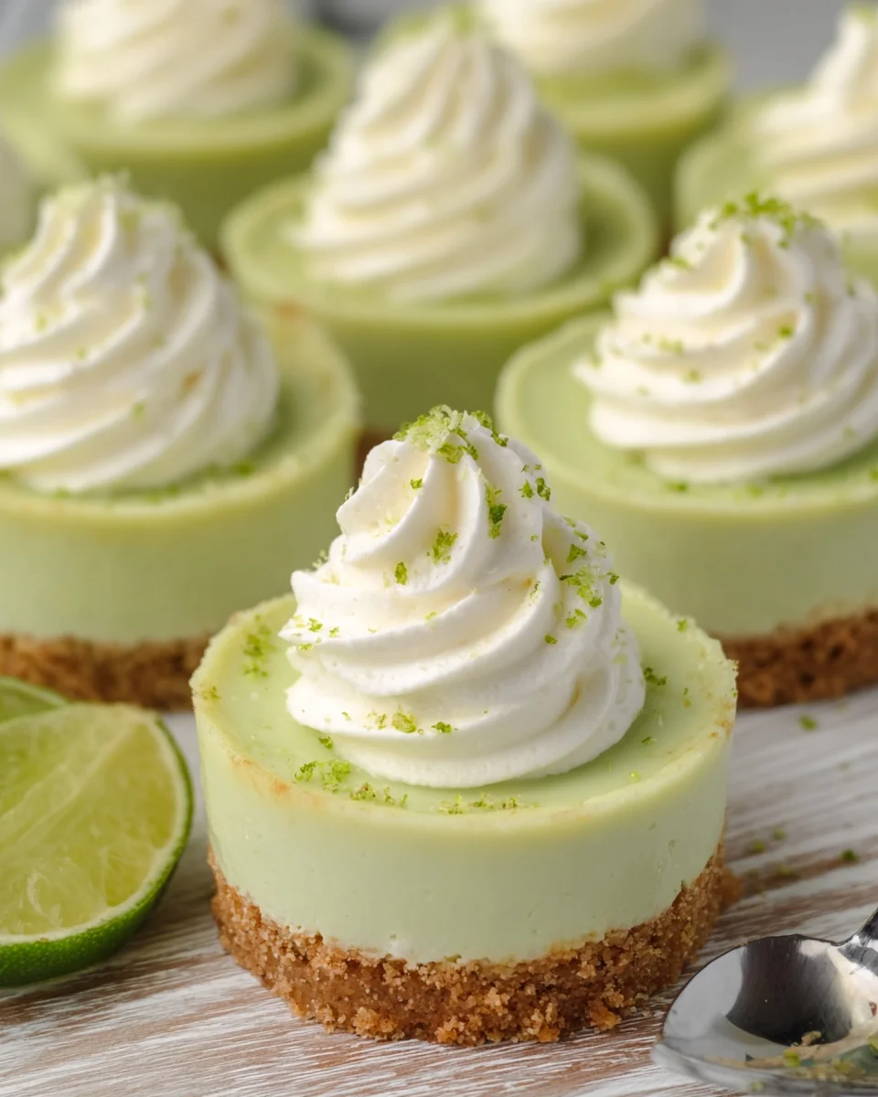 No-Bake Key Lime Cheesecake Cups