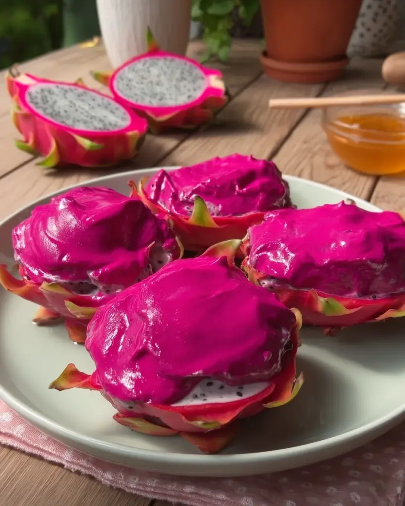 Pink Dragon Fruit Sorbet Recipe