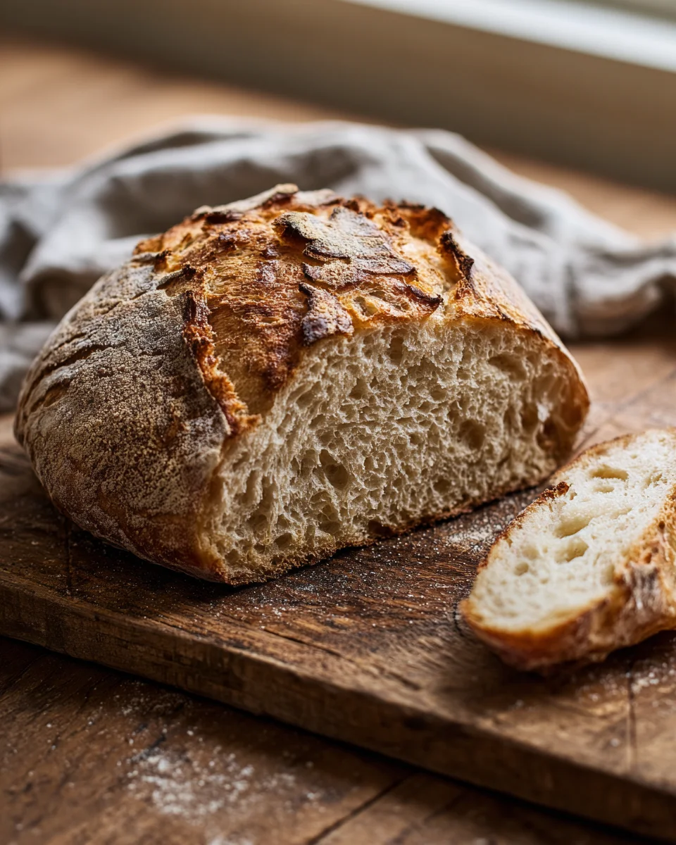Quick Homemade Crusty Bread