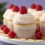 Raspberry Almond Cupcakes