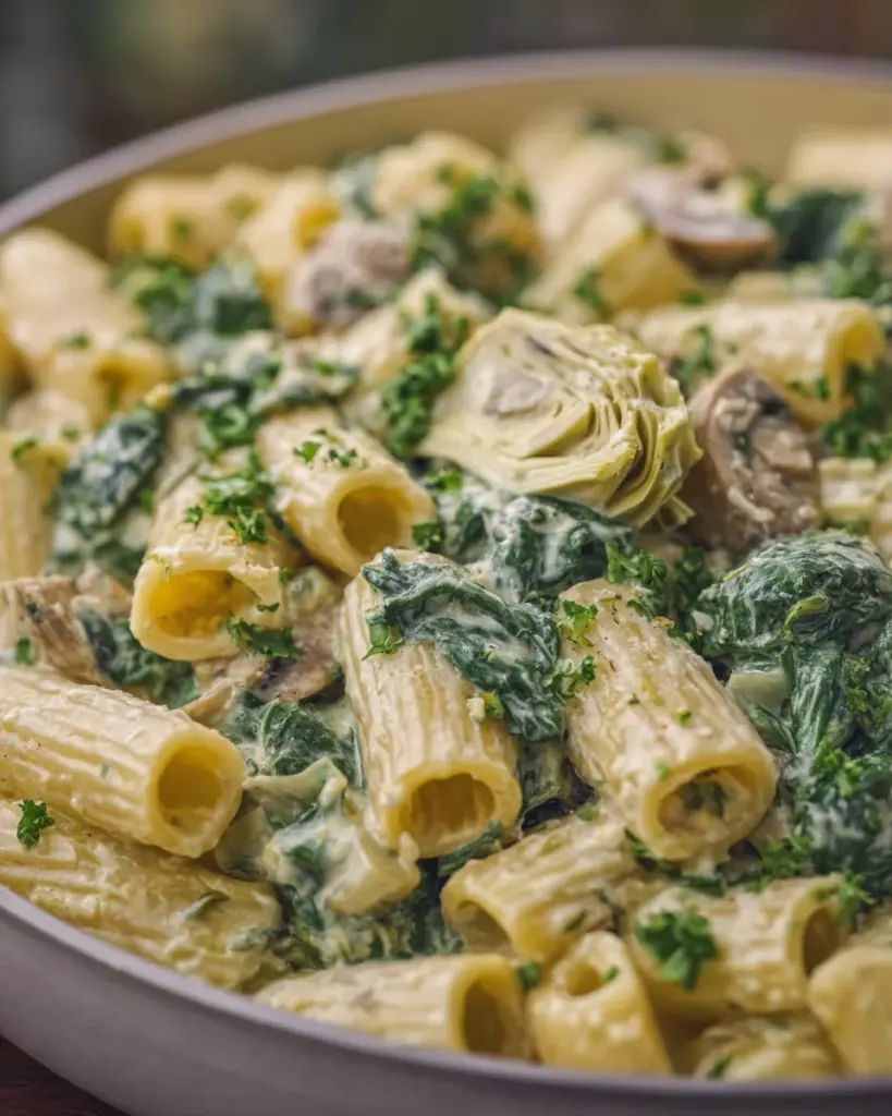 Spinach Artichoke Pasta Recipe