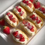 Strawberry Cake Taco