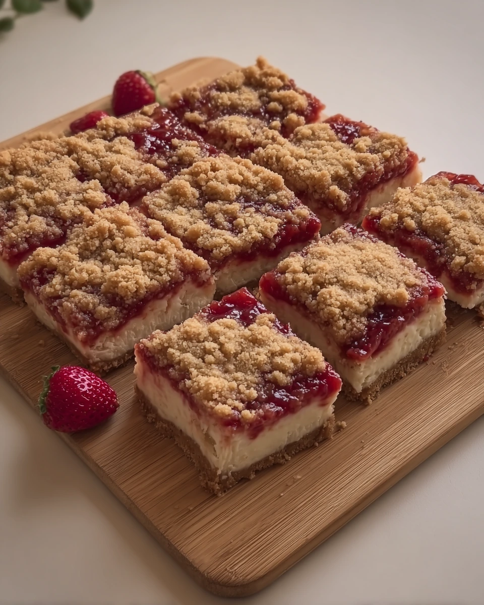 Strawberry Cheesecake Bars Strawberry Cheesecake Bars