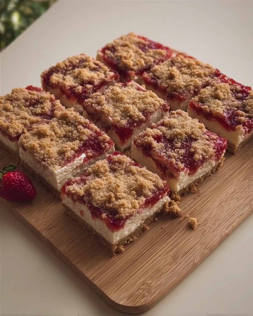 Strawberry Cheesecake Bars Strawberry Cheesecake Bars