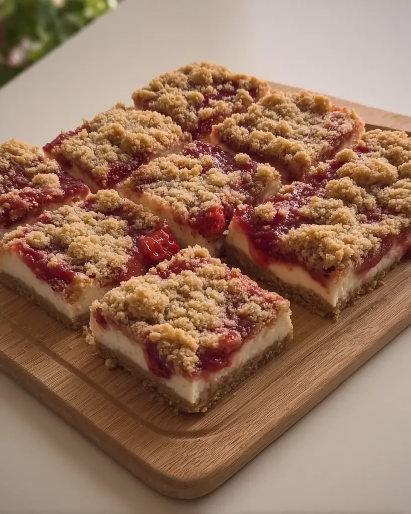 Strawberry Cheesecake Bars