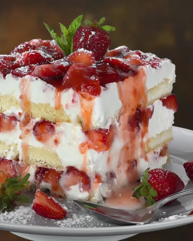 Strawberry Icebox Shortcake