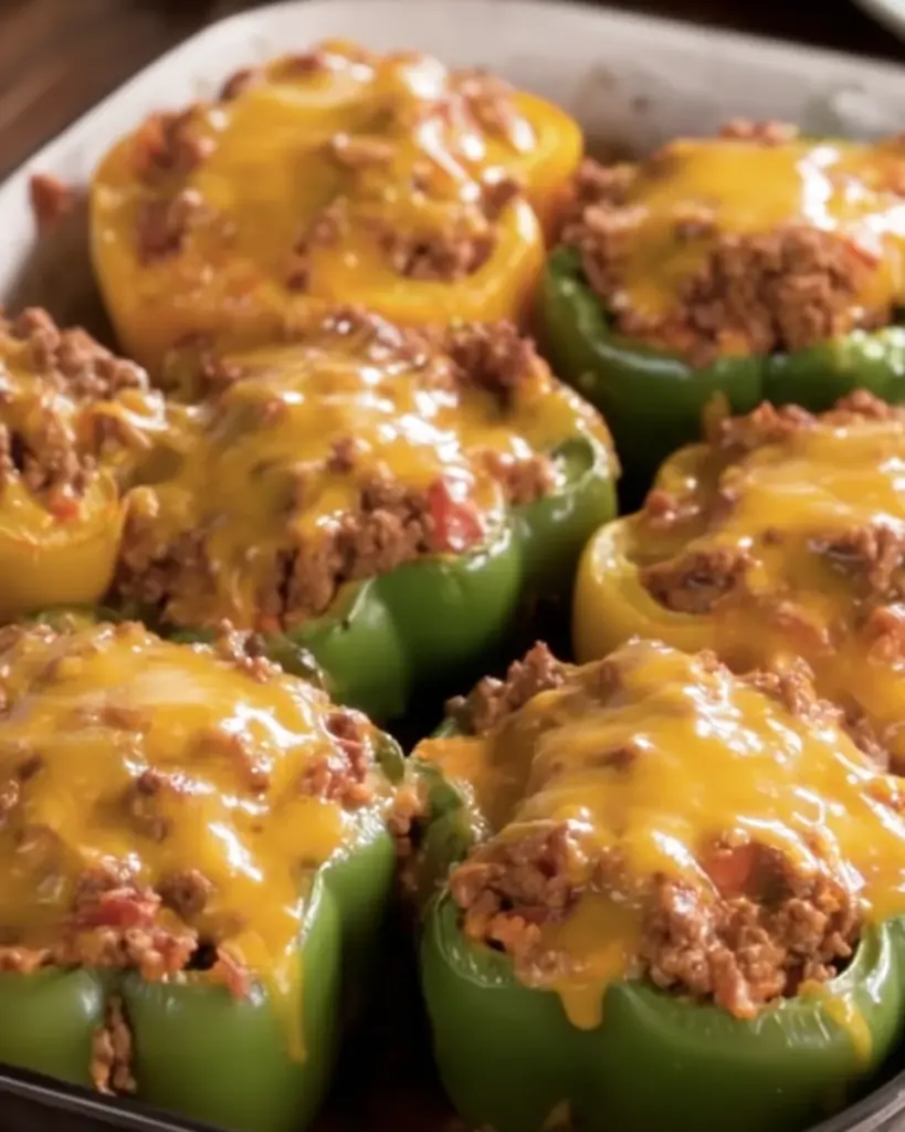 Taco Stuffed Peppers Mexican Recipe