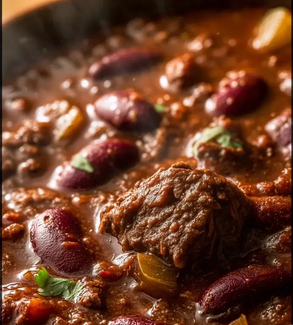 Texas Style Beef Chili Beans
