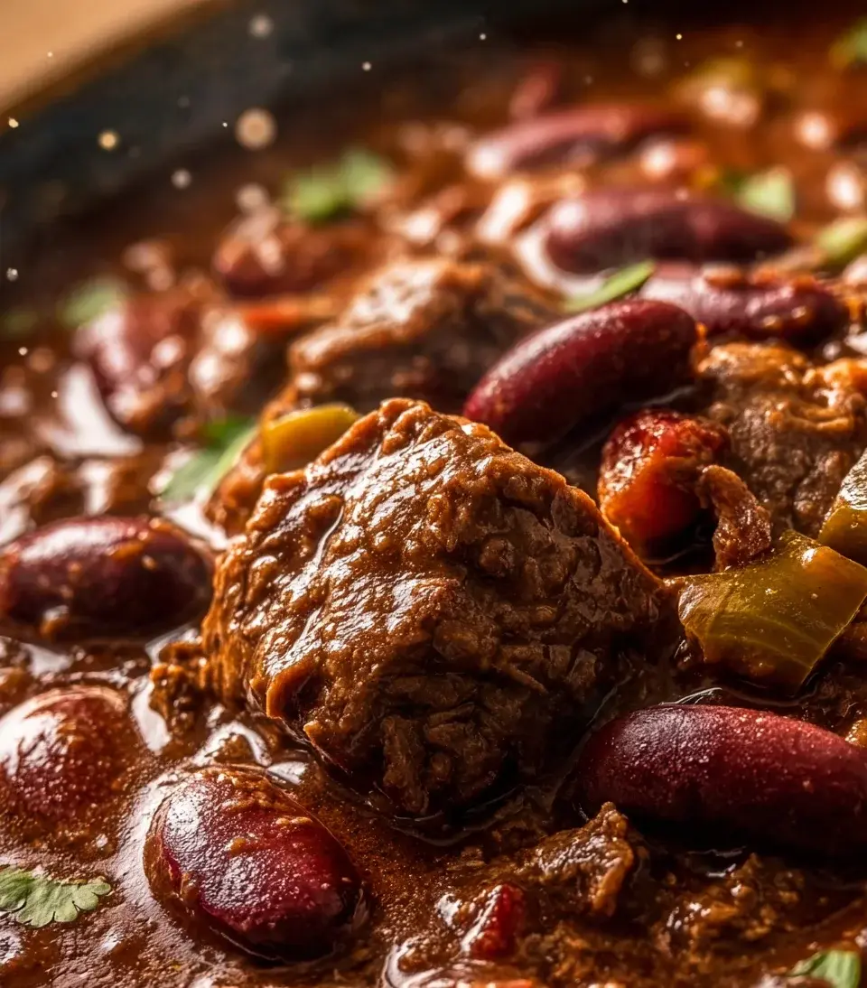 Texas Style Beef Chili Beans