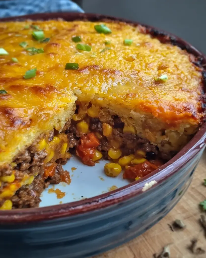 Vintage Mexican casserole