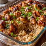 Baked Teriyaki Chicken and Rice