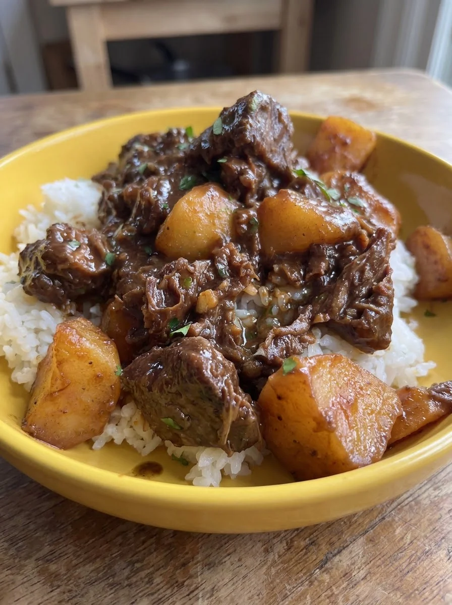 Braised Beef and Potatoes