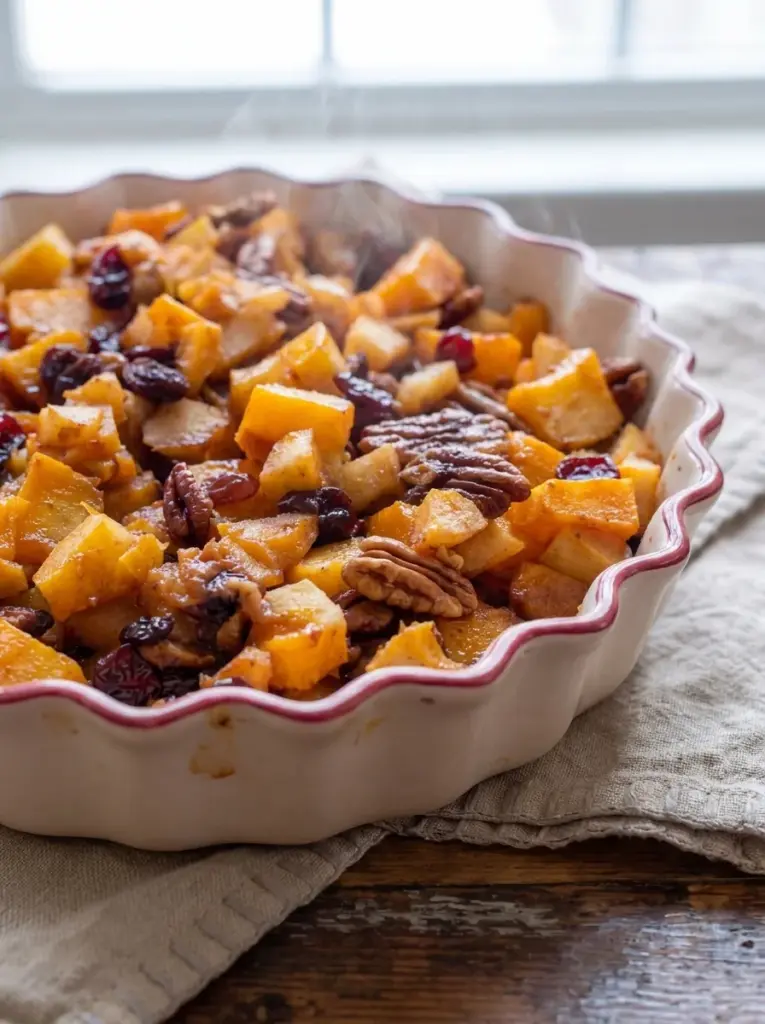 Butternut Squash Apple Bake