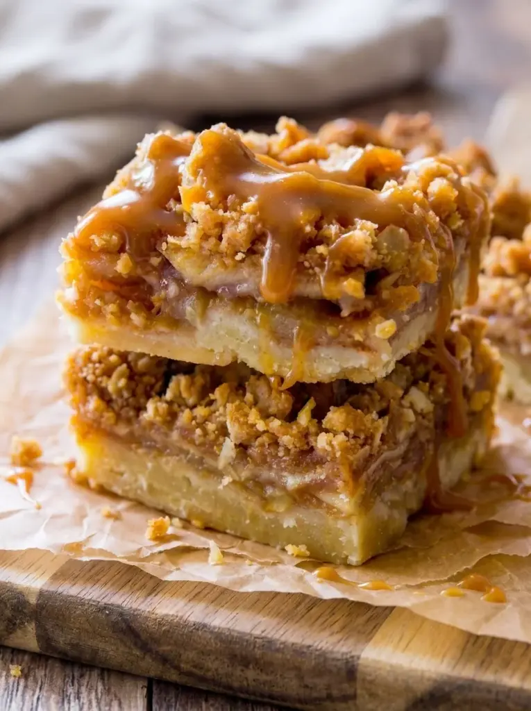Caramel Crumble Bars