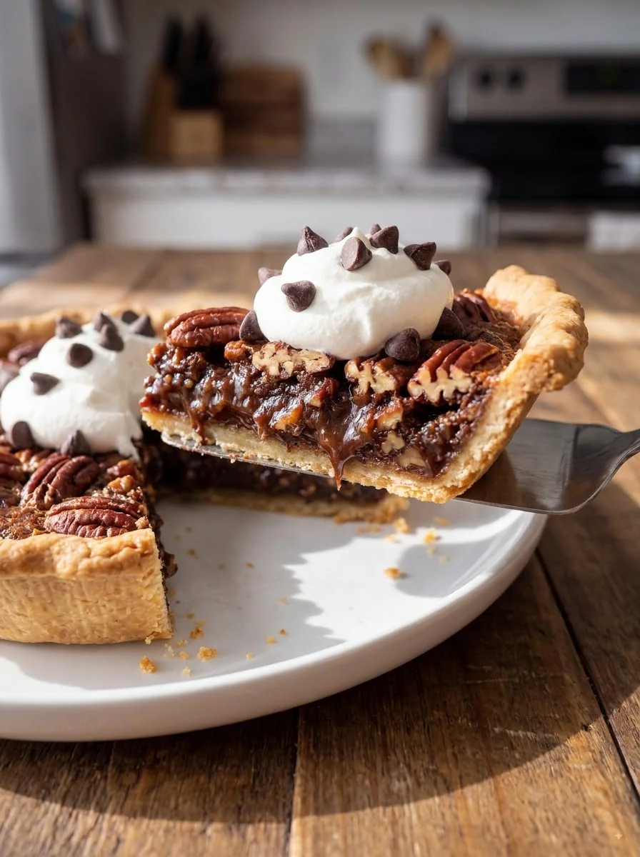 Chocolate Chip Pecan Pie Chocolate