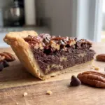 Chocolate Pecan Pie Slice