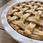 Classic Lattice Apple Pie