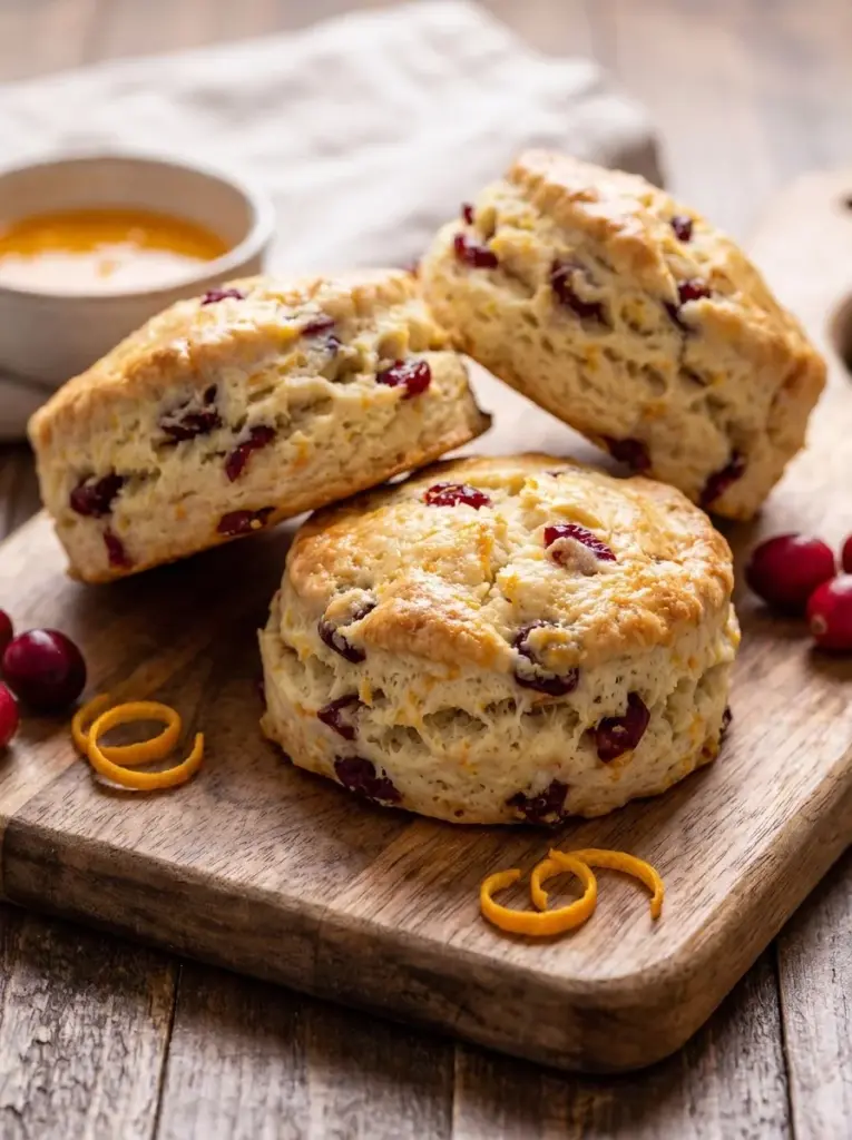 Cranberry Orange Scones