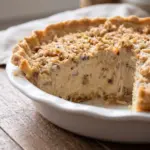 Creamy Nut Crumble Pie