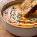 Creamy Tomato Soup with Sourdough