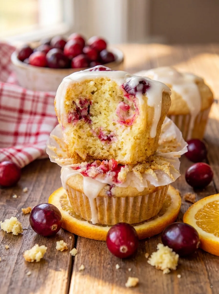 Gluten-Free Cranberry Orange Muffins