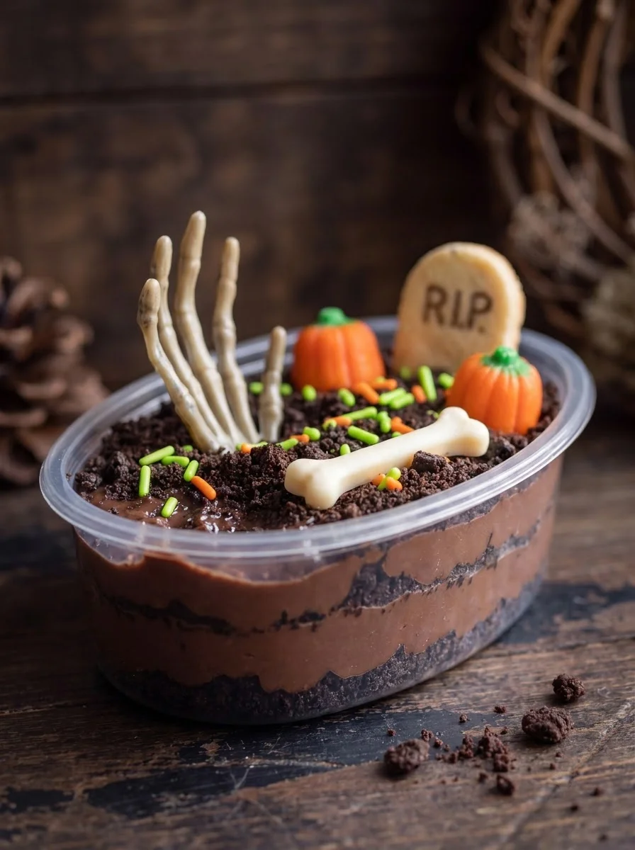 Halloween Graveyard Dirt Cups