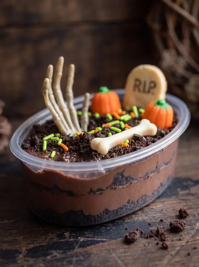 Halloween Graveyard Dirt Cups