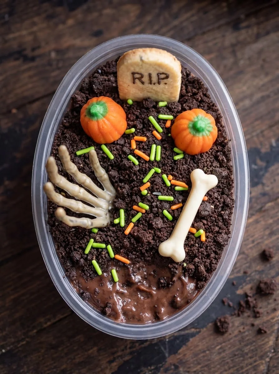 Halloween Graveyard Dirt Cups Halloween