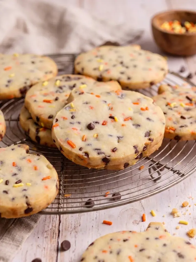Halloween Shortbread Cookies