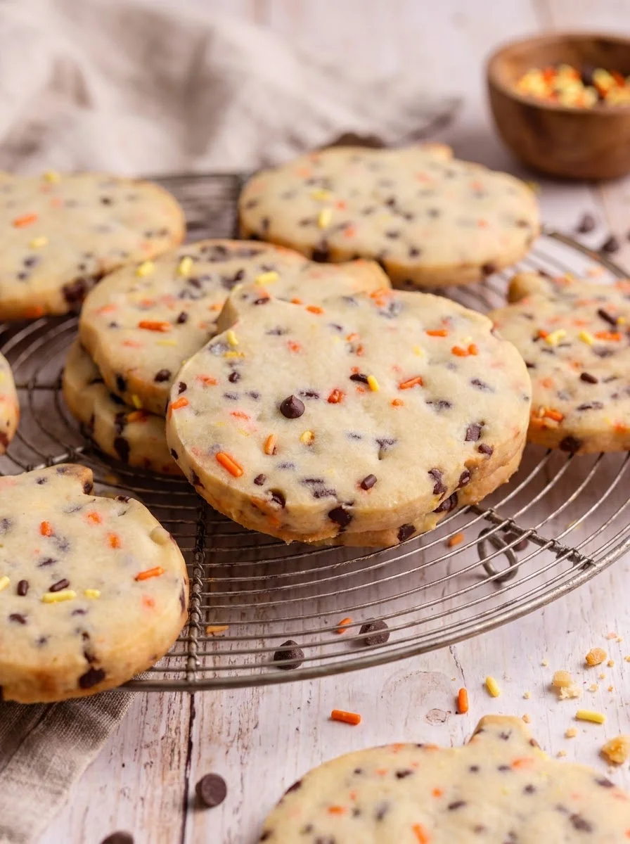 Halloween Shortbread Cookies