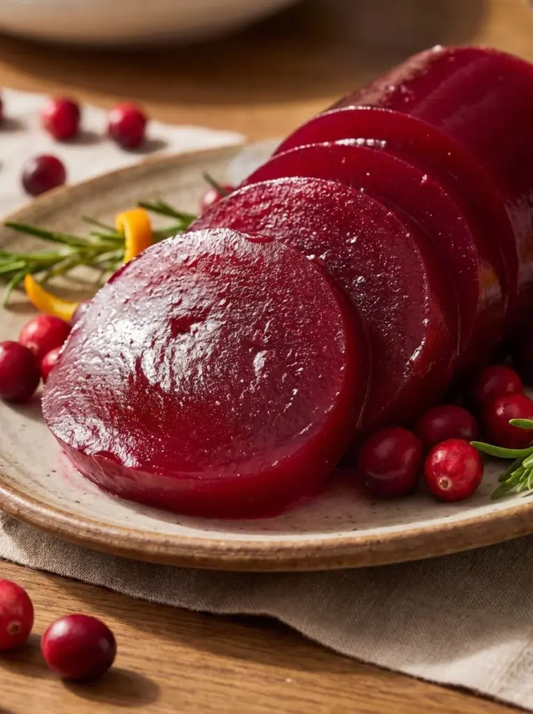 Homemade Jellied Cranberry Sauce
