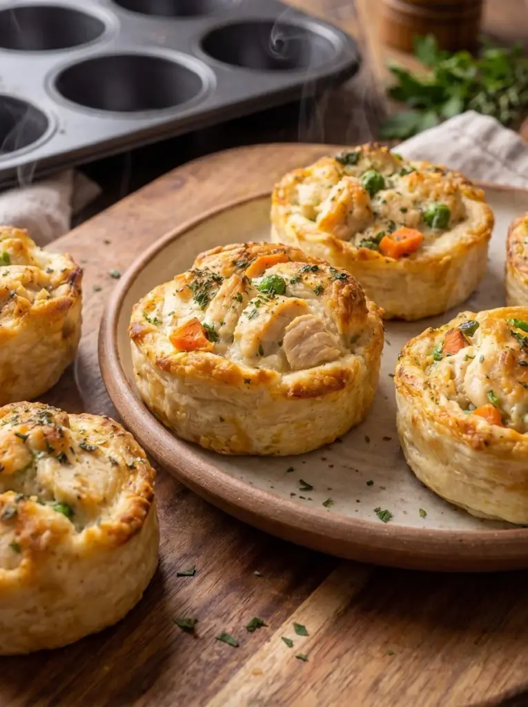 Mini Chicken Pot Pies