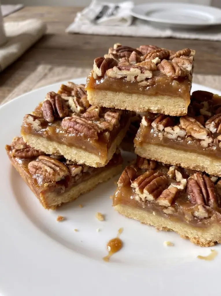 Pecan Caramel Bars