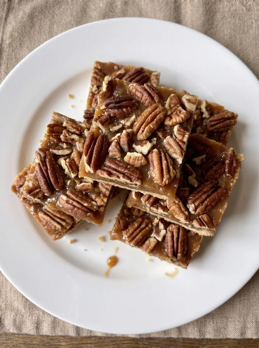 Pecan Caramel Bars Pecan